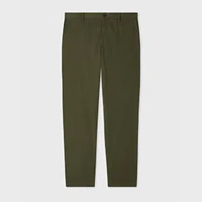 Paul Smith Dark Khaki Garment Dye Chinos Green