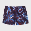 Paul Smith Dark Purple 'bohemia' Swim Shorts In Purple