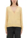 Paul Smith Women's Knitted Cardigan In Yellow