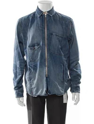 Pre-owned Paul Smith Denim Jacket In Blue