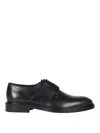 Paul Smith Lace Up Shoes In Black Leather In Black