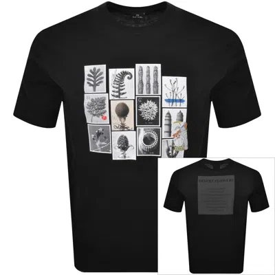 Paul Smith Desert Flowers T Shirt Black