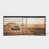 Paul Smith 'desert Mini' Interior Billfold And Coin Wallet Black In Multi