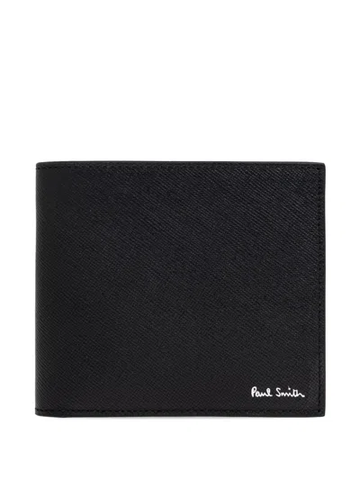 Paul Smith Desert Mini Photograph Bifold Cardholder In Red