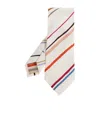 Paul Smith Printed Tie In Neutral