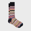 PAUL SMITH DIAMOND 'SIGNATURE STRIPE' SOCKS MULTICOLOUR