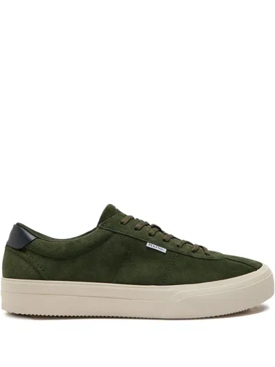 Paul Smith Dillon Leather Sneakers In Green