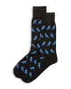 Paul Smith Dino-print Stretch-cotton Blend Socks