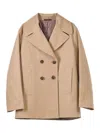 Paul Smith Double -breasted Cotton Twill In Brown