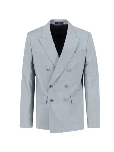 Paul Smith Double-breasted Blazer In Green