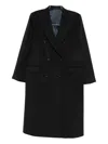 Paul Smith Double-breasted Coat In Multi