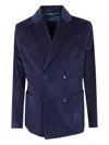 Paul Smith Mens Double Breast Blazer In Blue