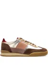 Paul Smith Dover Metallic-panel Sneakers In Brown