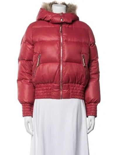 Pre-owned Paul Smith Down Jacket In Red