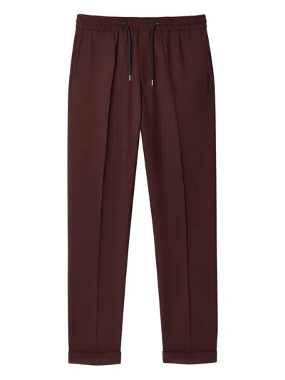 PAUL SMITH DRAWSTRING PLEATED TROUSERS