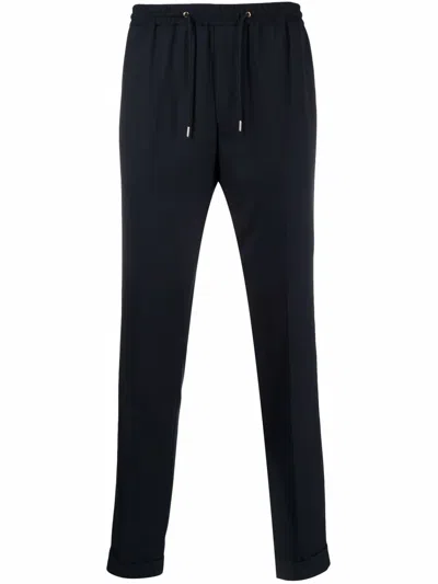 PAUL SMITH DRAWSTRING TAPERED TROUSERS