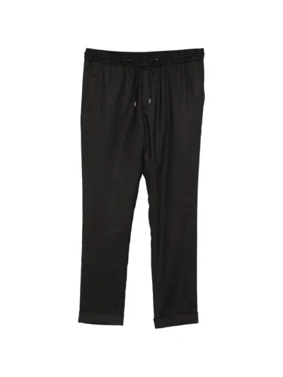 Paul Smith Drawstring Trousers In Brown