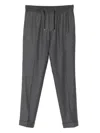 Paul Smith Pants With Drawstring In Gray