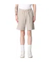 Paul Smith Drawstring-waist Organic Cotton Shorts In Nude