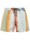 Paul Smith Drawstring-waist Shorts In Green