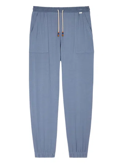 Paul Smith Drawstring-waist Track Pants In Blue