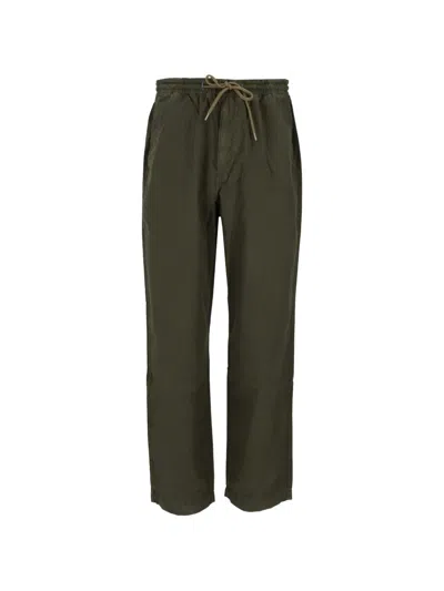 Paul Smith Drawstring-waist Trousers In Green