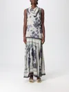 Paul Smith Dress  Woman Color Blue In Blue