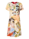 PAUL SMITH DRESS WITH MULTICOLOR PRINT