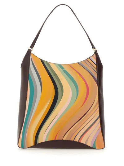 Paul Smith "dusky Swirl" Bag In Multicolour