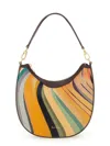 Shop Paul Smith "dusky Swirl" Mini Hobo Bag In Multicolour
