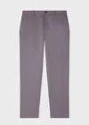Paul Smith Dusty Mauve Cotton-linen Trousers Purple In Purple