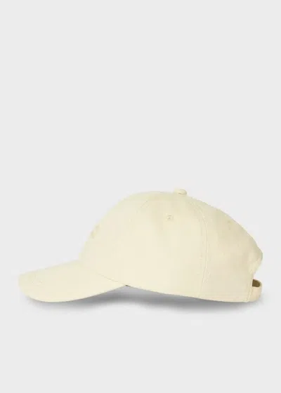 Paul Smith Ecru 'autumn/winter 2026' Cap White In Neutral