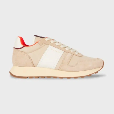 Paul Smith Ecru 'eighties' Trainers White