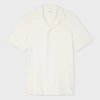 Paul Smith Ecru Towelling Lounge Shirt White In White