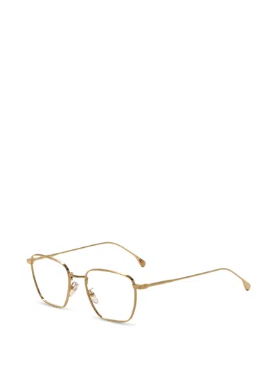 Paul Smith Edgar Square-frame Glasses In Gold