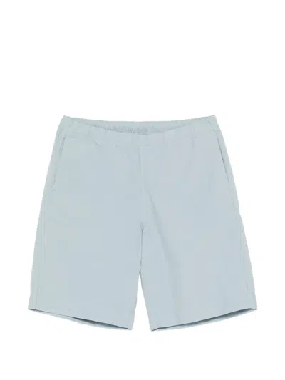 Paul Smith Beachwear Shorts Elasticated Waistband Rear Pockets In Blue