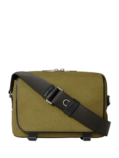 Paul Smith Embossed-logo Messenger Bag In Neutral