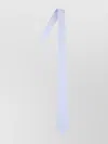 Paul Smith Embroidered Silk Tie Pointed Tip In Neutral