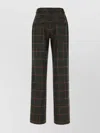 Paul Smith Embroidered Wide Leg Stretch Pants