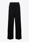 Paul Smith Essential Wide-leg Pants In Black