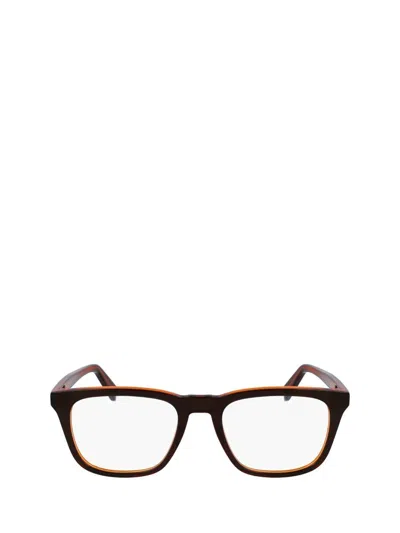 Paul Smith Eyeglasses In Burgundy / Orange