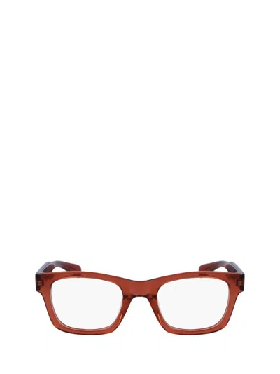 Paul Smith Eyeglasses In Rust Brown Crystal