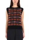 Paul Smith "fair Isle" Knit Vest In Multi