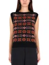 Paul Smith "fair Isle" Knit Vest In Multi