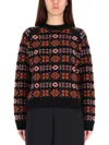 Paul Smith Floral Crew-neck Sweater In Multi