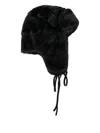 Paul Smith Faux Fur Hat In Black