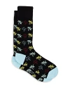 Paul Smith Men's Felix Palm Crew Socks In 79