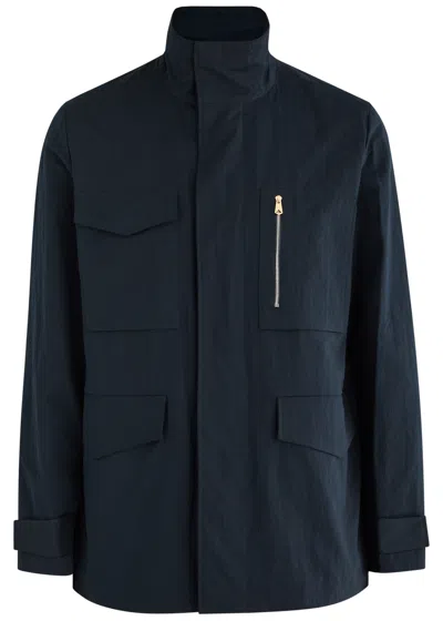 Paul Smith Field Nylon Jacket In Navy