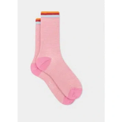Paul Smith Fifi Glitter Socks Pink