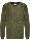 Paul Smith Ribbed Sweater In Green